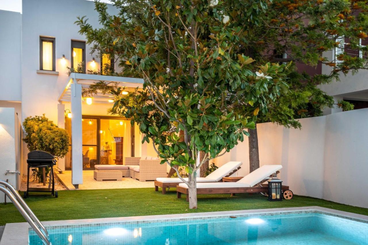 Romantic, Homely Villa Aura W Heated Pool Skalanion エクステリア 写真